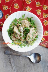 EASY SLOW-COOKED CHICKEN