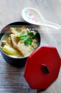 PORK WITH LEMONGRASS SOUP