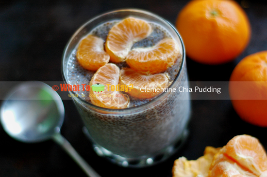 CLEMENTINE CHIA PUDDING CLEMENTINE CHIA PUDDING