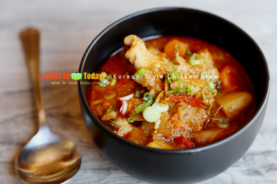 KOREAN-STYLE CHICKEN STEW KOREAN-STYLE CHICKEN STEW
