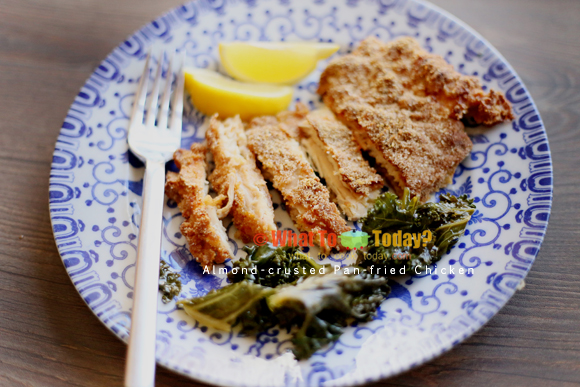 Easy Almond-Crusted Pan-Fried Chicken Easy Almond-Crusted Pan-Fried Chicken