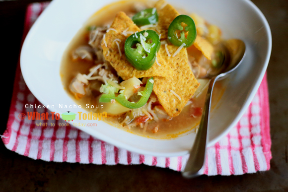 CHICKEN NACHO SOUP CHICKEN NACHO SOUP