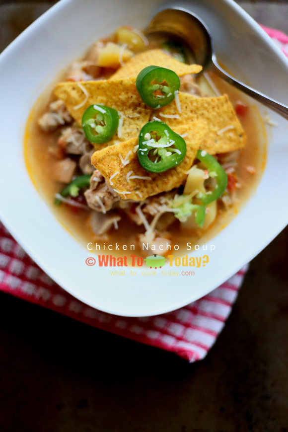 CHICKEN NACHO SOUP CHICKEN NACHO SOUP