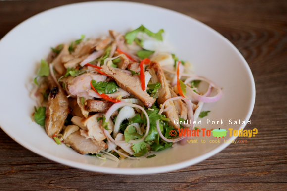 GRILLED PORK SALAD GRILLED PORK SALAD