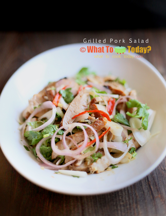 GRILLED PORK SALAD GRILLED PORK SALAD