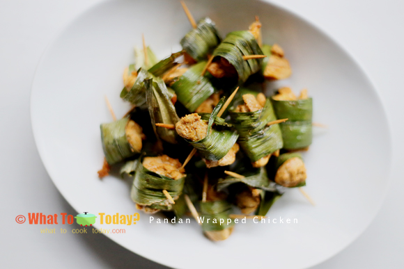 PANDAN-WRAPPED CHICKEN PANDAN-WRAPPED CHICKEN