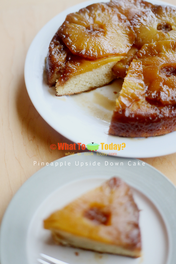 PINEAPPLE UPSIDE-DOWN CAKE PINEAPPLE UPSIDE-DOWN CAKE