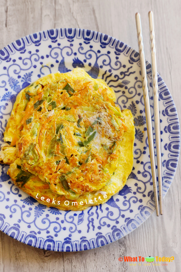 LEEKS OMELETTE
