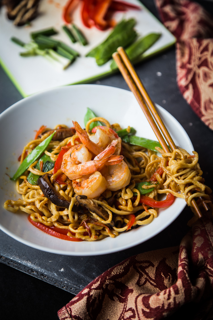 Easy Shrimp Lo Mein • What To Cook Today