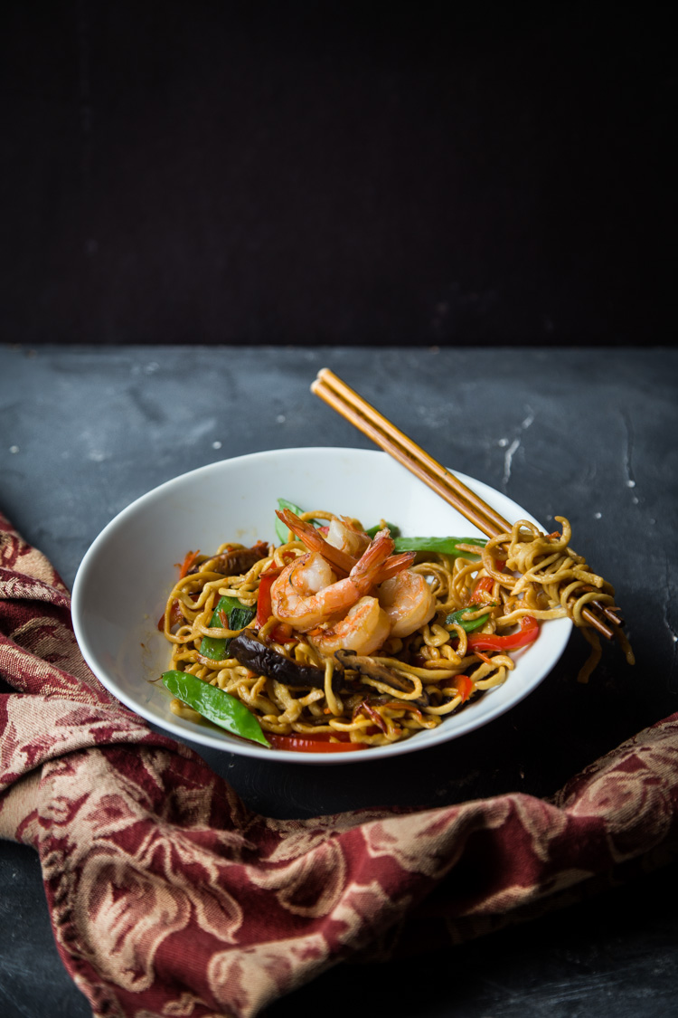 Shrimp Lo Mein