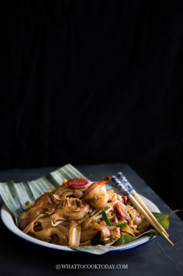 Penang Char Kway Teow Stir Fried Flat Rice Noodles