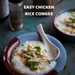 Easy Chicken Rice Congee / Porridge (Bubur Ayam)