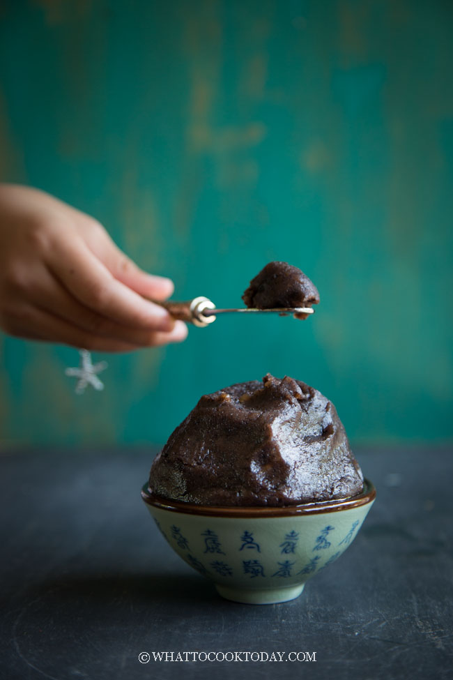 Homemade Dou Sha Sweet Red Bean Paste