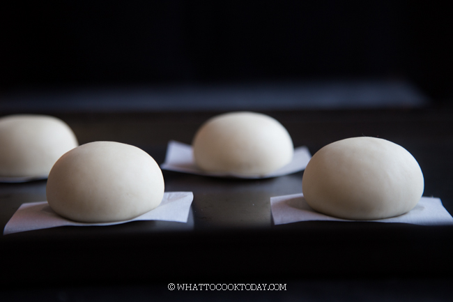 Soft Fluffy Chinese Steamed Buns Recipe (Baozi/Mantou)