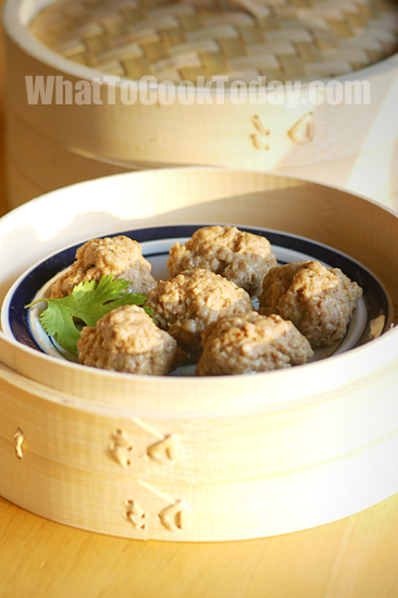 Chinese Steamed meat balls
