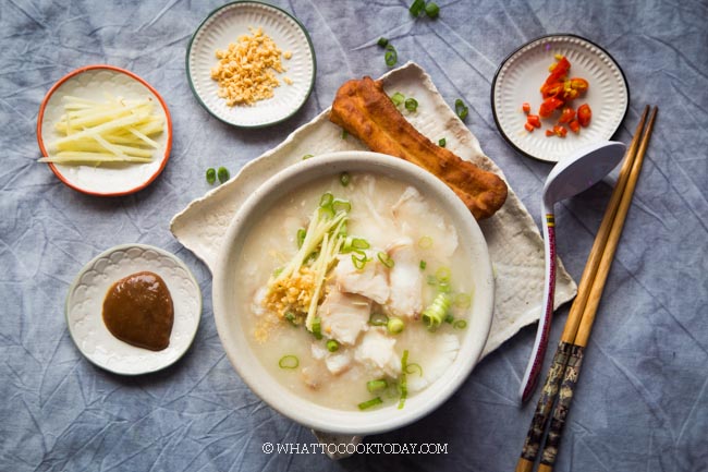 Easy Chinese Fish Congee (Bubur Ikan)