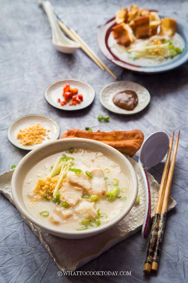 Easy Chinese Fish Congee (Bubur Ikan)