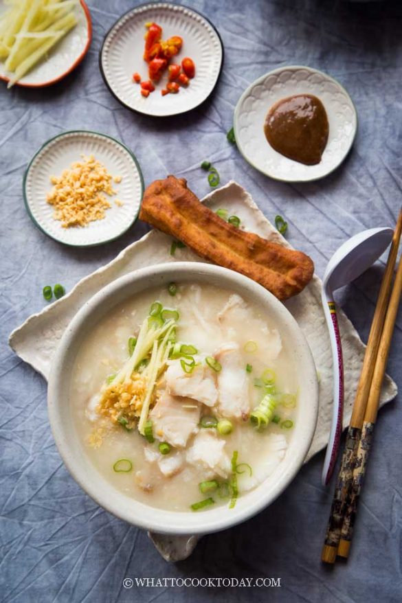 Easy Chinese Fish Congee (Bubur Ikan)