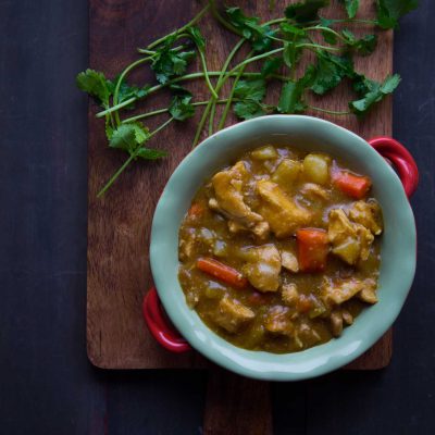 Super Easy Pressure Cooker Japanese Chicken Curry