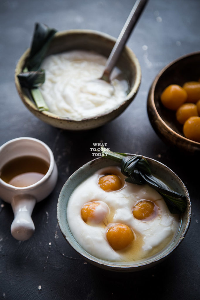 Bubur Sum sum / Indonesian Sweet Coconut Rice Porridge