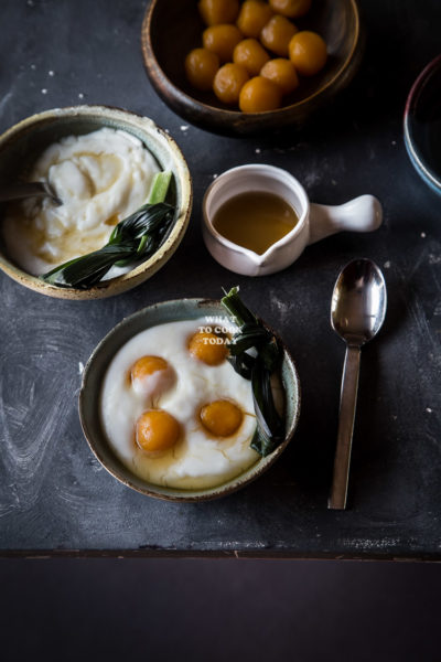 Bubur Sum sum / Indonesian Sweet Coconut Rice Porridge