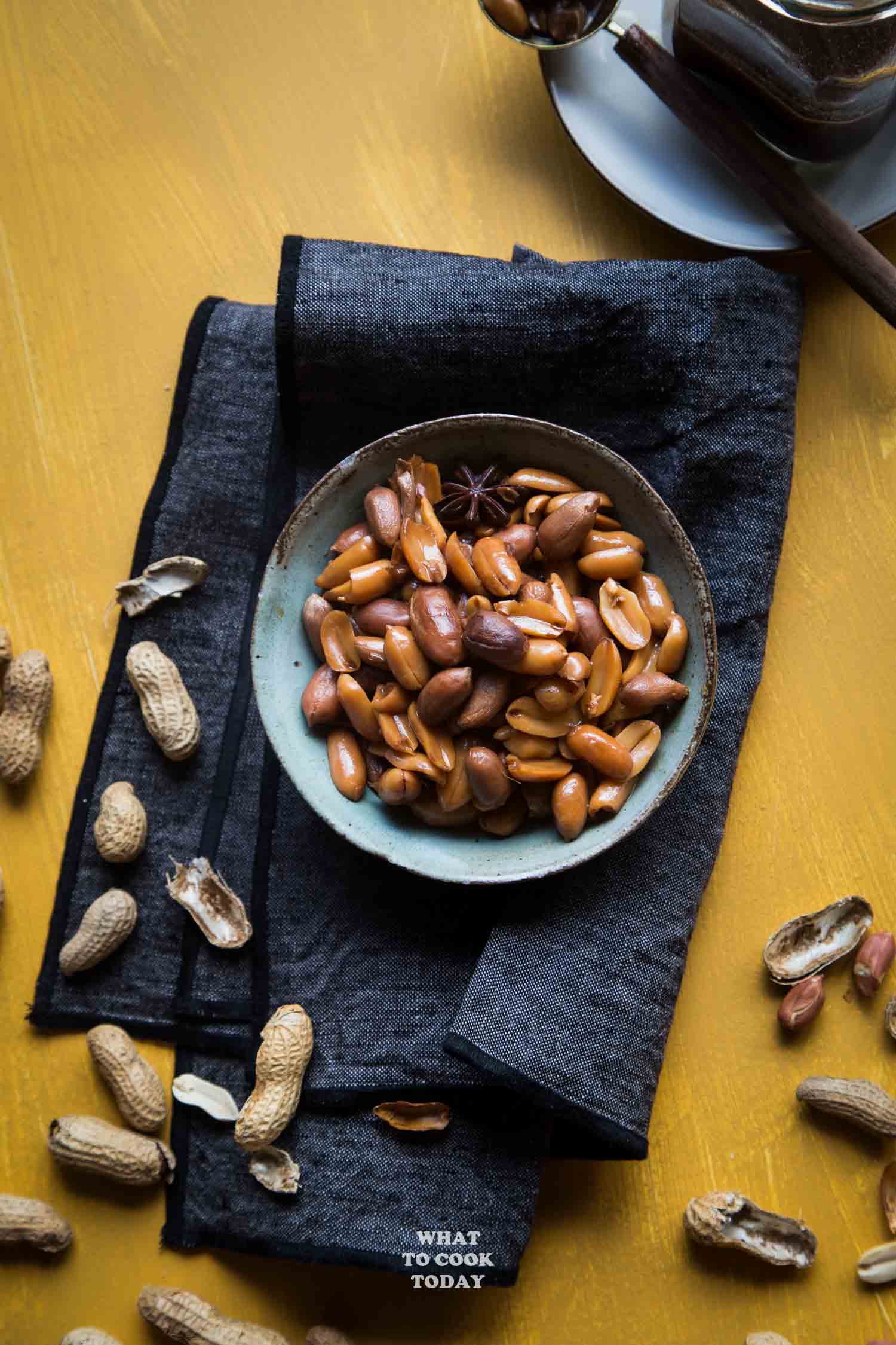  Cacahuetes Cocidos Chinos de Olla A presión Fácil