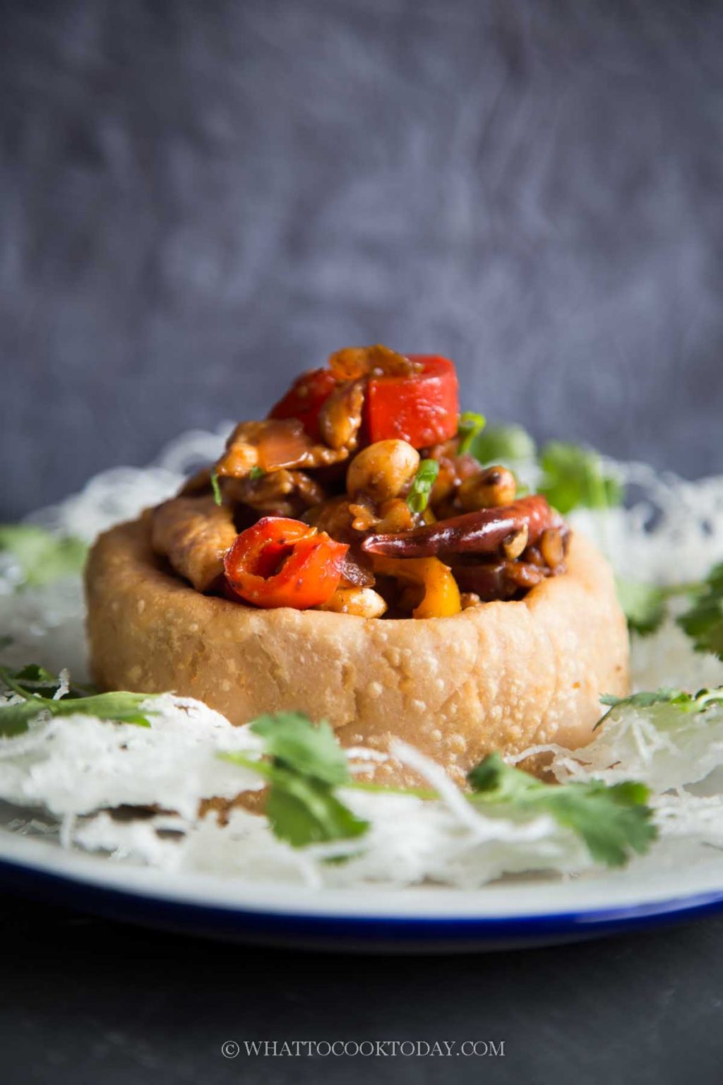 Prosperity Yam Ring Basket for Chinese New Year