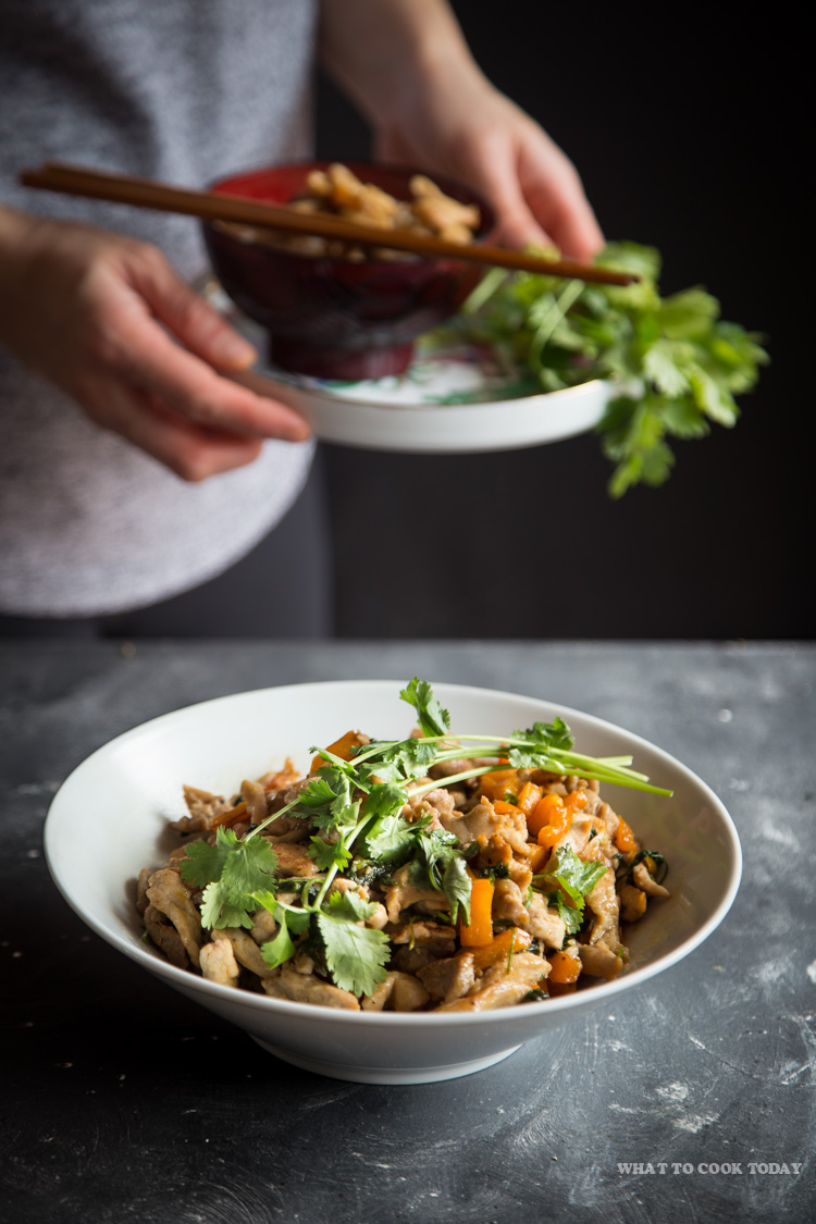 How to make Stir-fried Pork with Fresh Coriander. Delicious Easy Stir-fried Pork with Fresh Coriander recipe. Perfect for weeknight meals. Click through for full recipe and step by step instructions