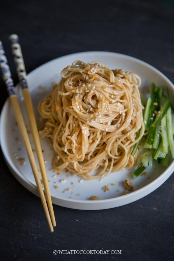 Easy Taiwanese Cold Noodles with Peanut Sauce (Liang Mian / 涼麵)