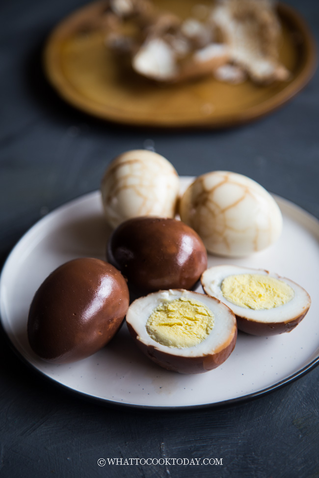  Telur Pindang  Indonesian Braised Hard boiled Eggs 