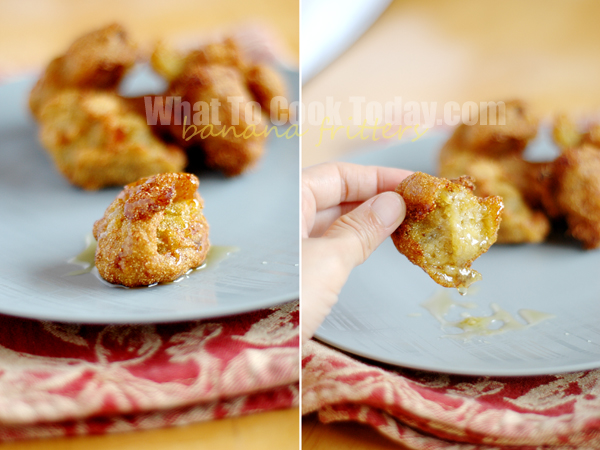 EASY BANANA FRITTERS
