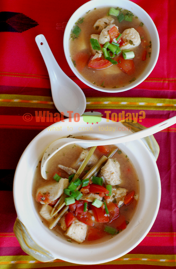 SAMLA' METCHOU PENG PA/KHMER FISH STEW WITH LEMONGRASS