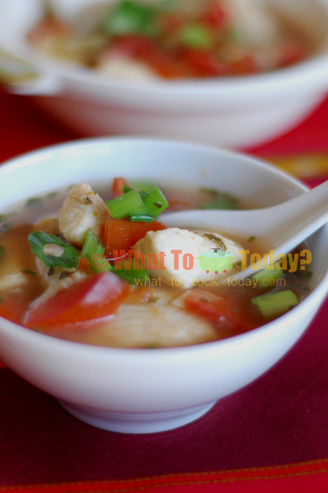 SAMLA' METCHOU PENG PA/KHMER FISH STEW WITH LEMONGRASS