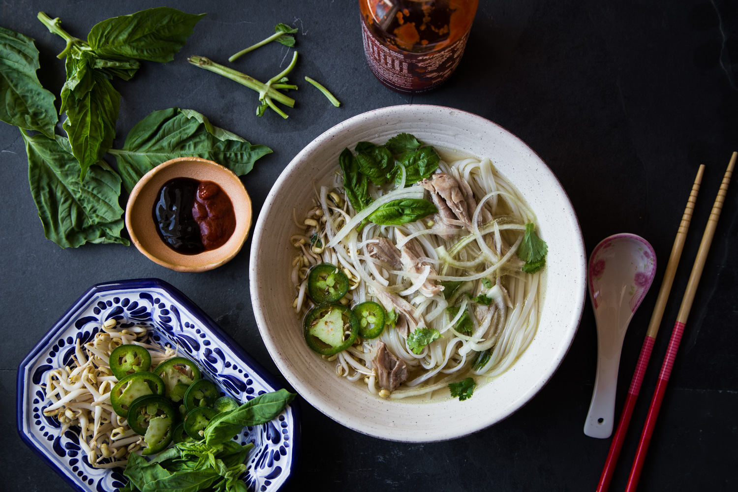 Pressure Cooker Pho Ga (Vietnamese Chicken Pho Noodle Soup) #instantpot #pho #phoga #pressurecooker #vietnamesepho