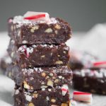 Super Easy Holiday Chocolate Peppermint Fudge