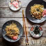 Easy Yakisoba (Japanese Stir-fried Noodles with Pork and Vegetables)