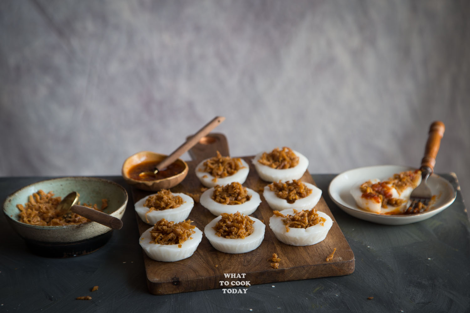 Steamed Rice Cake (Chwee Kueh)