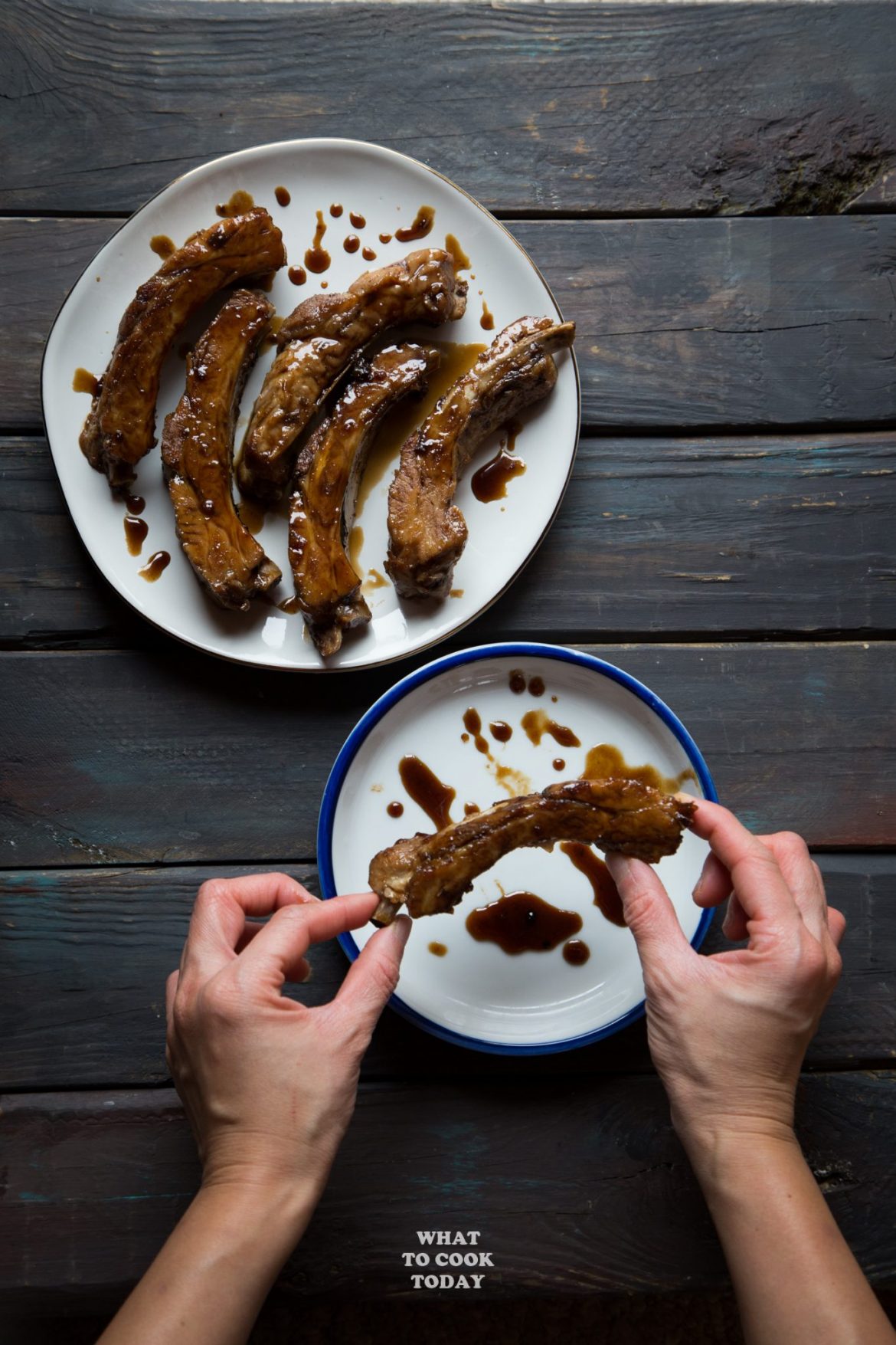 Pressure Cooker Sweet Black Vinegar Pork Ribs