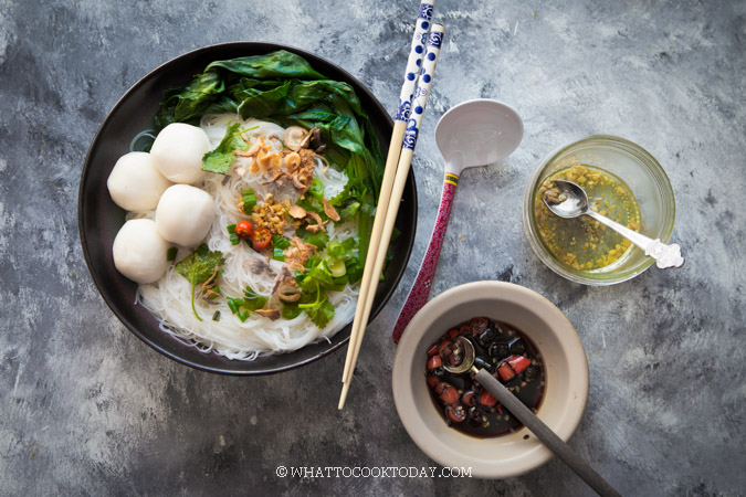 Fishball Noodle Soup - Ang Sarap