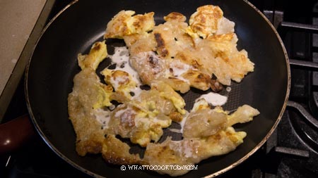 如何製作 蚵仔煎 / OR 蚵仔煎 (HAWKER FRIED OYSTER OMELETTE)