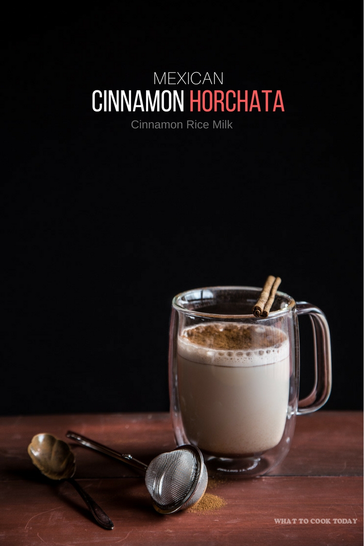 Mexican Cinnamon Horchata (Cinnamon Rice Milk)