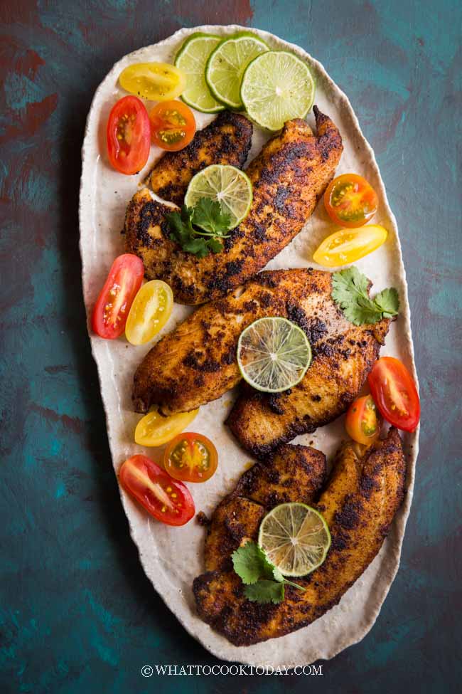 Cajun Grilled Fish (Blackened Seasoning)