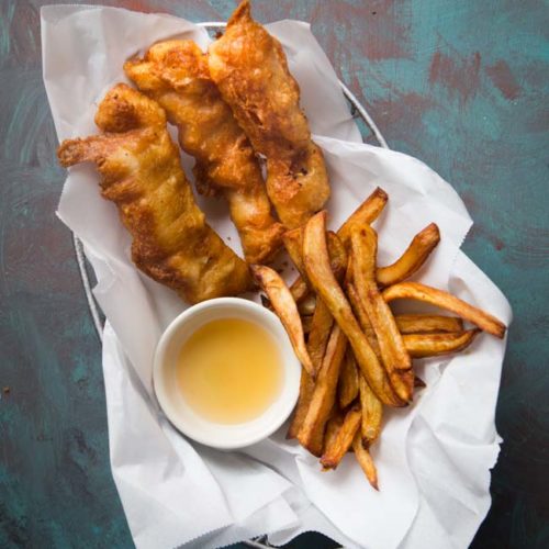 Best Beer-Battered Fish and Chips Recipe - How To Make Fried Fish and Chips