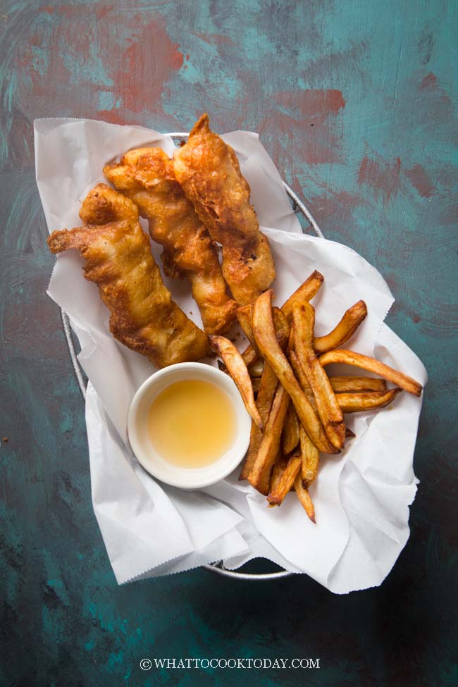 How To Make The Best Beer-Battered Fish and Chips