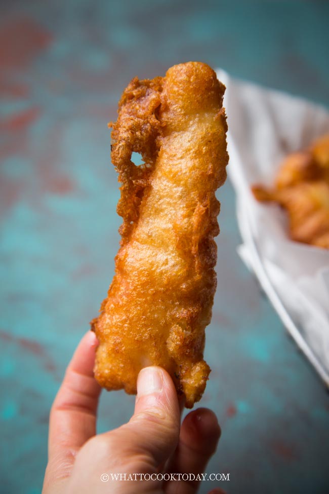 Halibut Fish and Chips - Beer Battered Fish Recipe