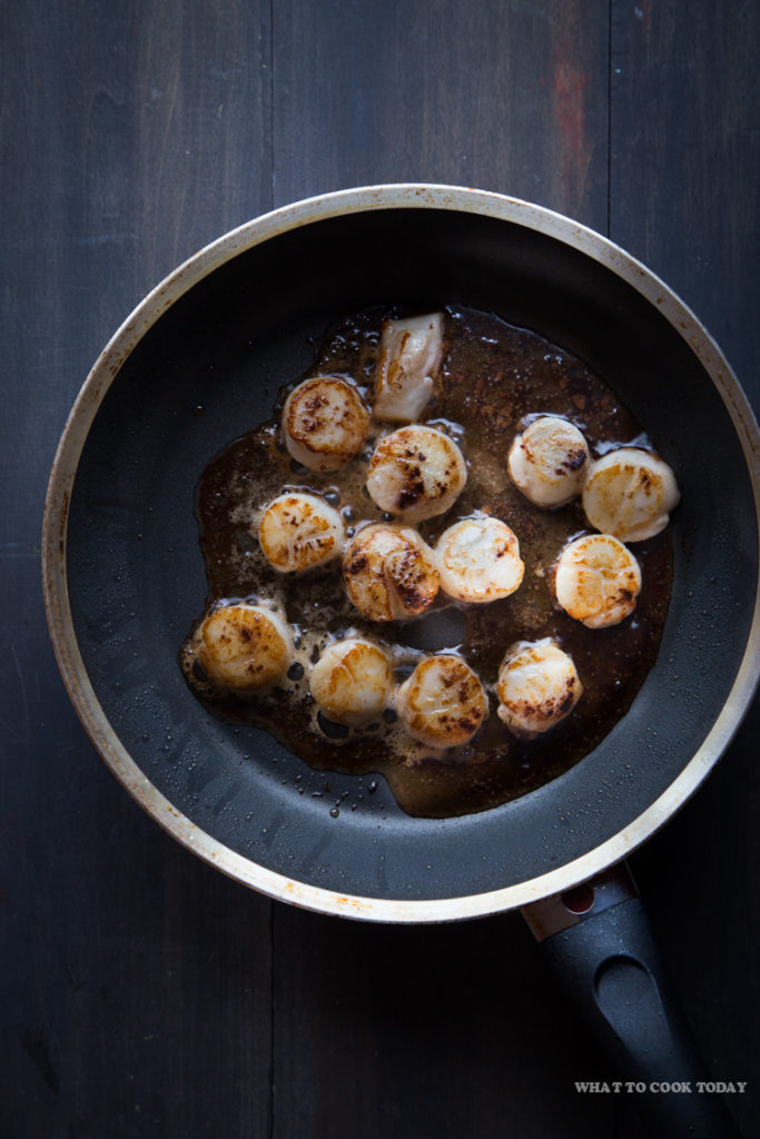 30Minute meal Fivespice Seared Scallops with Sweet Chili Rice