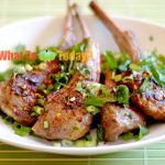 BARBECUED LAMB CHOPS/ 燒 烤羊 排