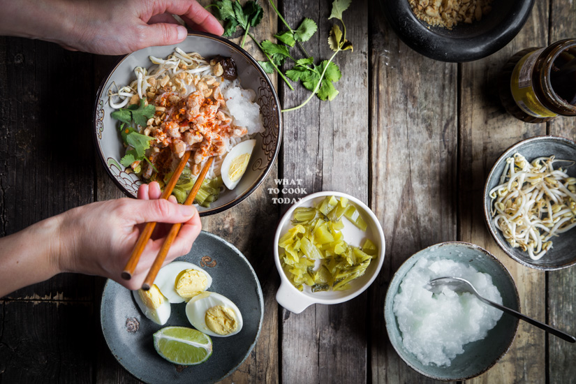 How to make Mandalay Mee Shay. Delicious Burmese Mandalay Mee Shay recipe. Click through for full recipe and step by step instructions