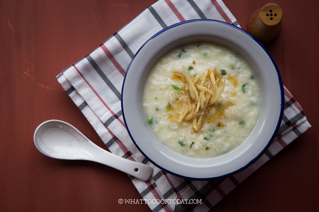 How to Make Basic Asian Rice Porridge (Congee)