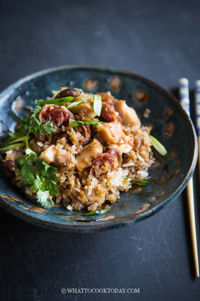 Easy Clay Pot Chicken Rice Bao Zai Fan with Rice Cooker